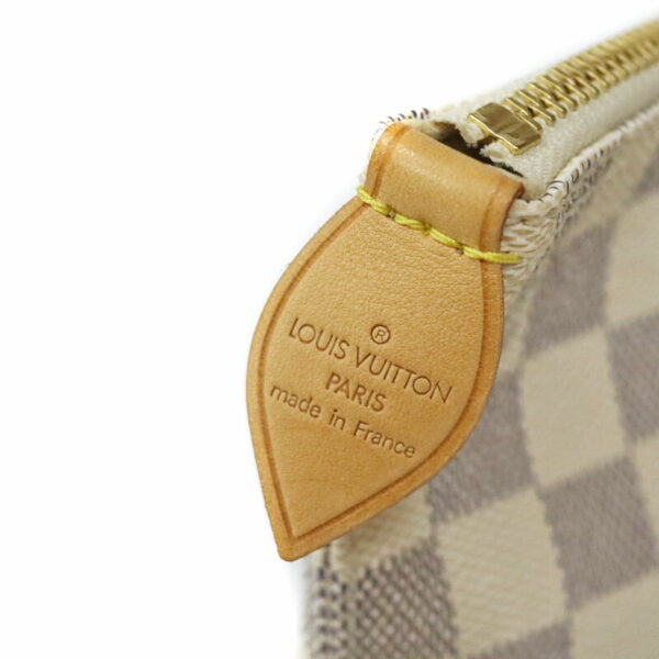 c22 1623 6 Louis Vuitton Saleya PM Handbag Damier Azur White