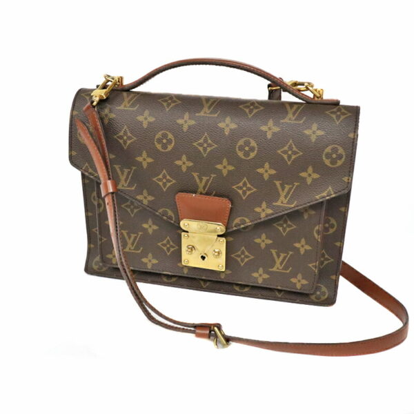 c22 1630 1 Louis Vuitton Monceau 28 Handbag Monogram Canvas