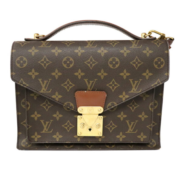 c22 1630 2 Louis Vuitton Monceau 28 Handbag Monogram Canvas