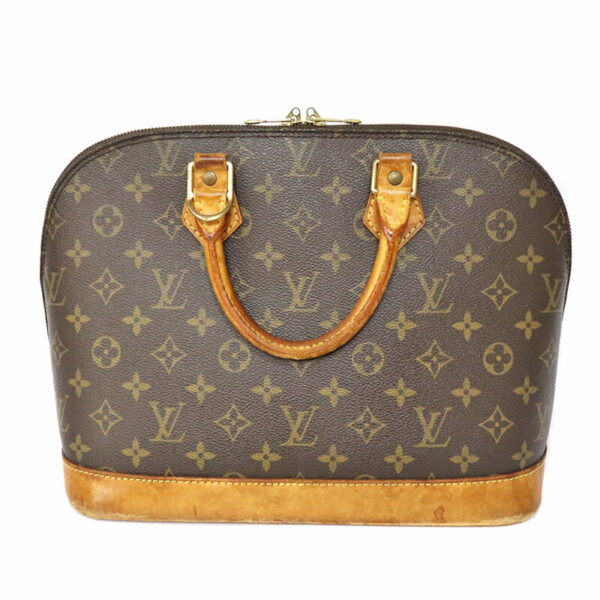 c22 1680 3 Louis Vuitton Alma Handbag Monogram Canvas Brown