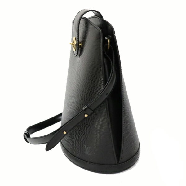 c22 1902 3 Louis Vuitton Cluny Shoulder Bag Epi Black