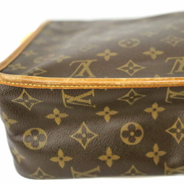 c22 2165 8 Louis Vuitton Gibessière GM Shoulder Bag Monogram Brown