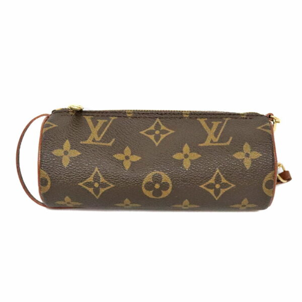 c22 2195 10 Louis Vuitton Papillon Handbag Pouch Monogram Brown