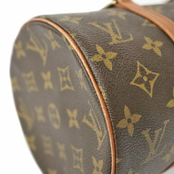 c22 2195 4 Louis Vuitton Papillon Handbag Pouch Monogram Brown