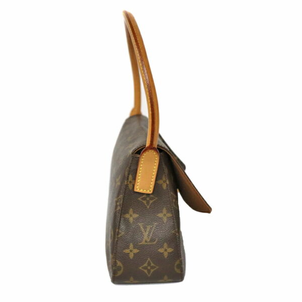 c22 2223 3 Louis Vuitton Mini Looping Handbag Monogram Brown