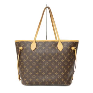 c22 2496 1 Louis Vuitton Montaigne MM Monogram Canvas 2Way Bag Brown