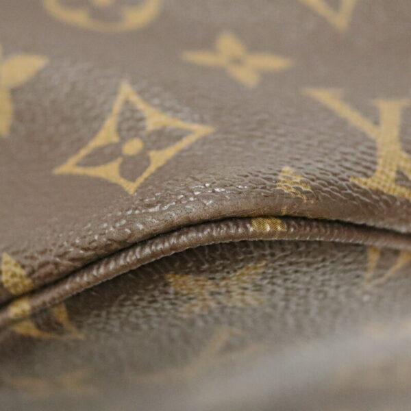 c22 2496 6 Louis Vuitton Neverfull MM Handbag Monogram Canvas Brown Pink