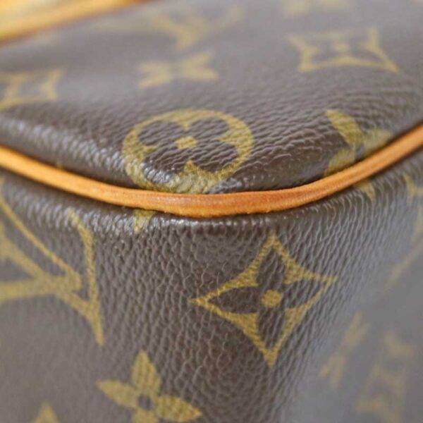 c22 2611 4 Louis Vuitton Cite MM Handbag Monogram Canvas Brown