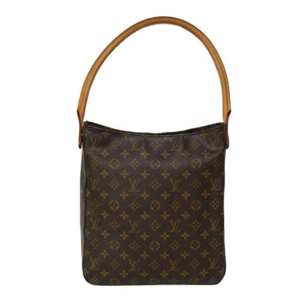 c22 2705 1 Louis Vuitton Looping GM Handbag Monogram Brown