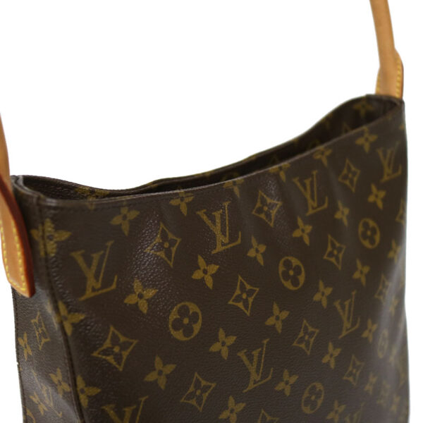 c22 2705 10 Louis Vuitton Looping GM Handbag Monogram Brown