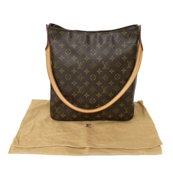 c22 2705 6 Louis Vuitton Looping GM Handbag Monogram Brown