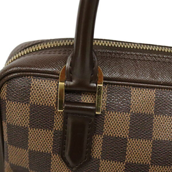 c22 277 10 Louis Vuitton Brera Handbag Damier Canvas Brown