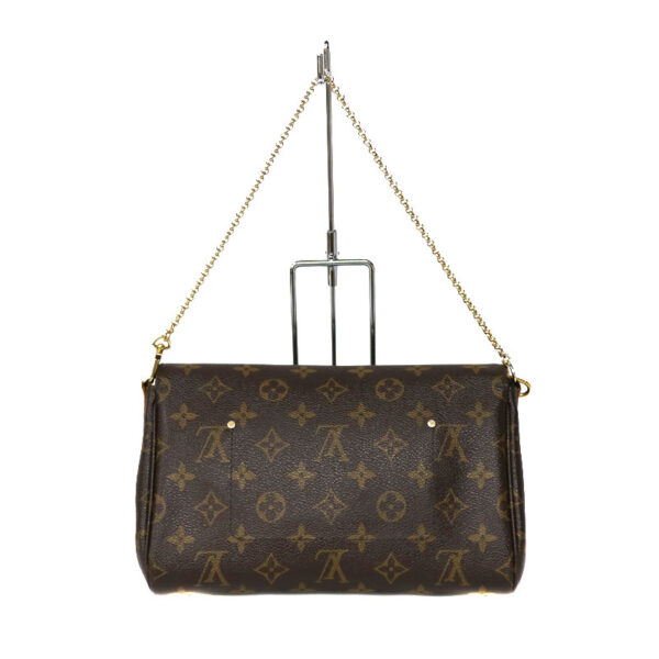 c22 2786 2 Louis Vuitton Favorite MM Shoulder Chain Handbag Monogram Canvas