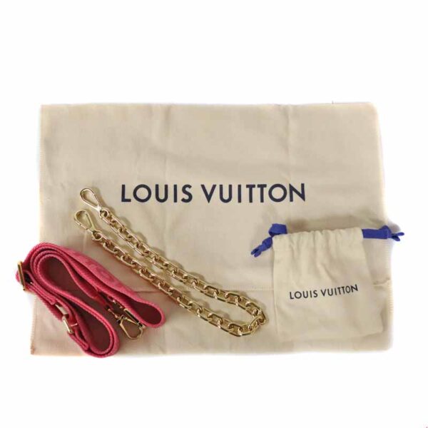 c22 3001 12 Louis Vuitton Papillon BB Handbag Calf Leather Dragon Fruit Pink