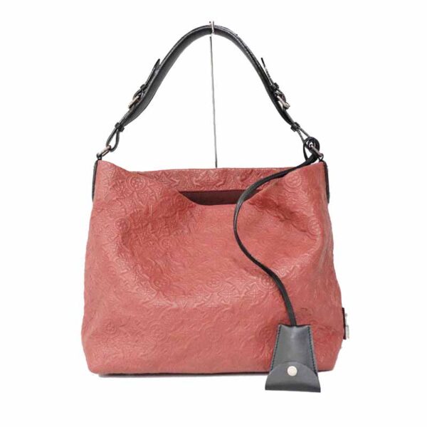 c22 3018 1 Louis Vuitton Hobo PM Shoulder Bag Antia Lambskin Pink