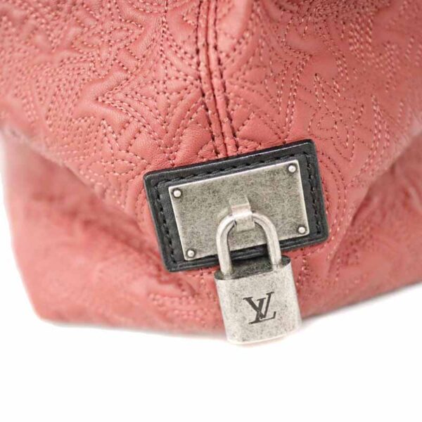 c22 3018 9 Louis Vuitton Hobo PM Shoulder Bag Antia Lambskin Pink