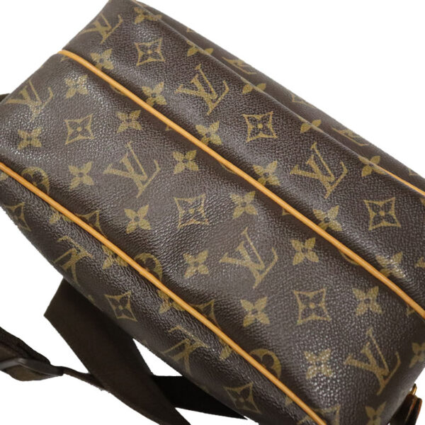 c22 3305 15 Louis Vuitton Reporter Shoulder Bag Monogram Canvas Brown