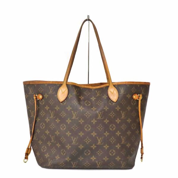 c22 3325 1 Louis Vuitton Neverfull MM Tote Bag Monogram Canvas Brown