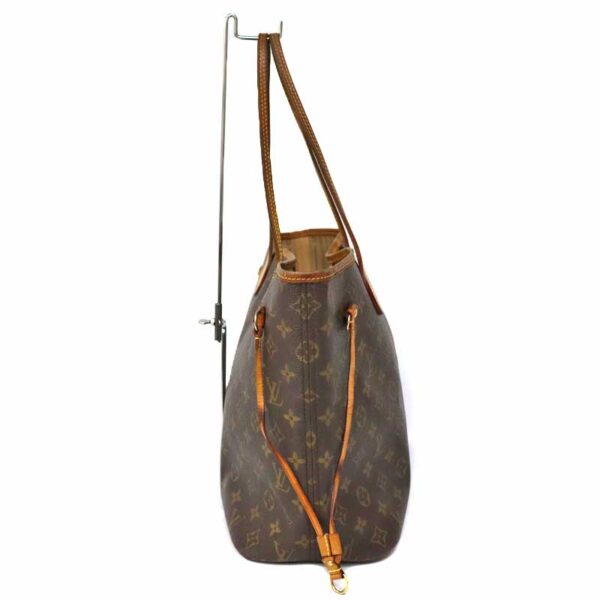 c22 3325 4 Louis Vuitton Neverfull MM Tote Bag Monogram Canvas Brown