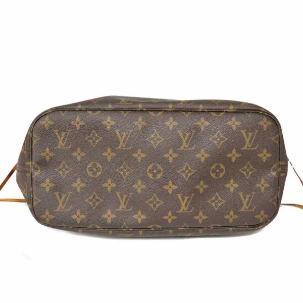 c22 3325 5 Louis Vuitton Neverfull MM Tote Bag Monogram Canvas Brown