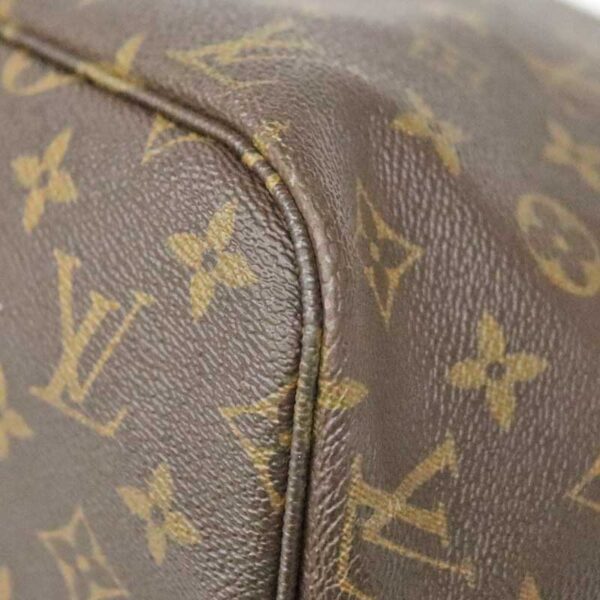 c22 3325 6 Louis Vuitton Neverfull MM Tote Bag Monogram Canvas Brown