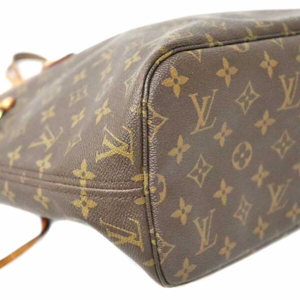 c22 3325 7 Louis Vuitton Neverfull MM Tote Bag Monogram Canvas Brown