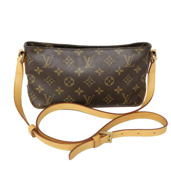 c22 3441 1 Louis Vuitton Trotter Shoulder Bag Monogram Canvas Brown