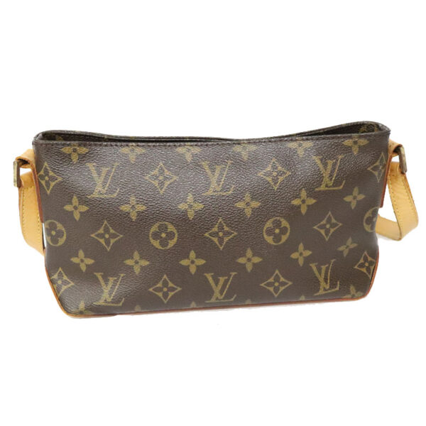 c22 3441 3 Louis Vuitton Trotter Shoulder Bag Monogram Canvas Brown