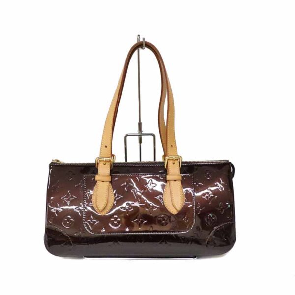 c22 3628 2 Louis Vuitton Rosewood Avenue Vernis Patent Leather Amarant