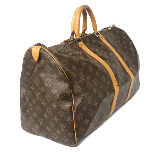 c22 3837 2 Louis Vuitton Keepall 50 Bag Monogram Canvas