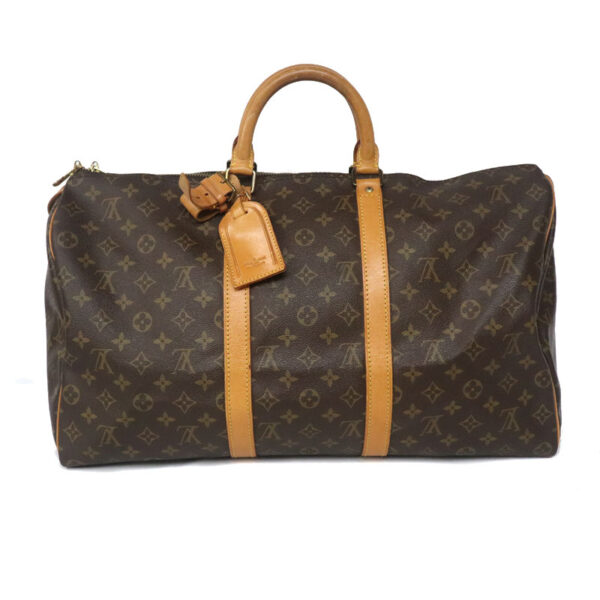 c22 3837 4 Louis Vuitton Keepall 50 Bag Monogram Canvas