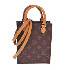 c22 401 1 Louis Vuitton Pochette Accessories Damier Ebene Leather Brown Mini