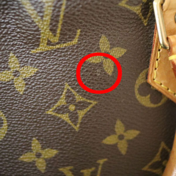 c22 421 12 Louis Vuitton Alma Handbag Monogram Canvas Brown