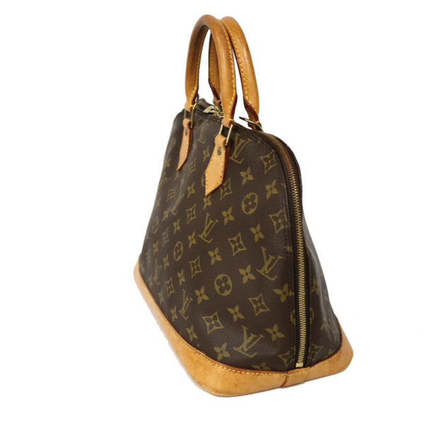 c22 421 2 Louis Vuitton Alma Handbag Monogram Canvas Brown