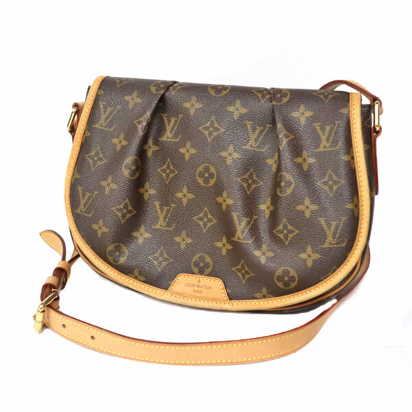 c22 4346 1 Louis Vuitton Menilmontant PM Shoulder Bag Monogram Canvas