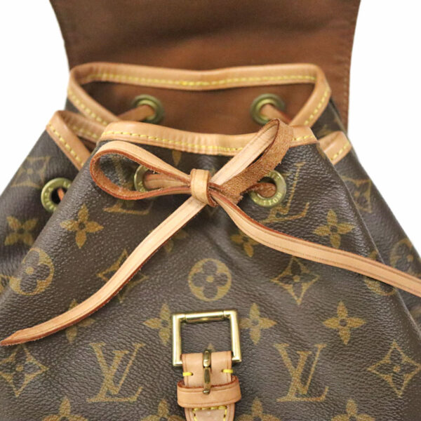 c22 4565 14 Louis Vuitton Monsouris MM Backpack Monogram Canvas Brown