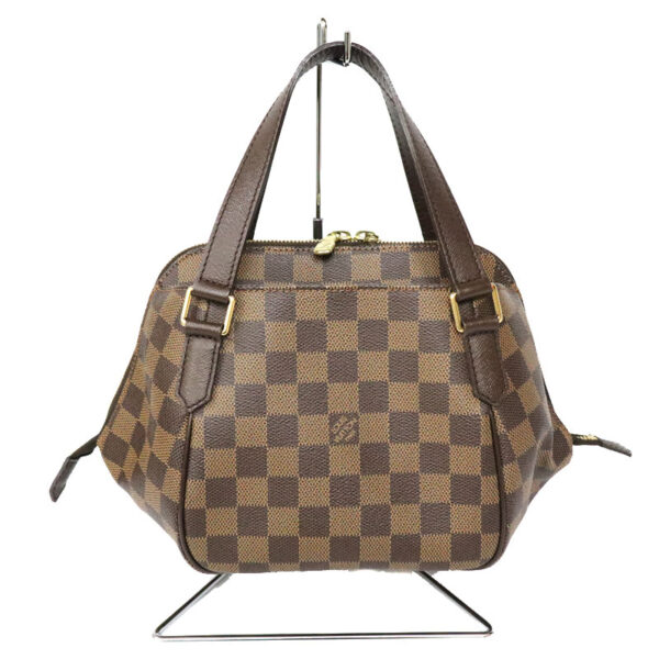 c22 4680 1 Louis Vuitton Belem PM Handbag Damier Canvas Brown