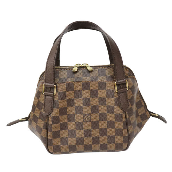 c22 4680 2 Louis Vuitton Belem PM Handbag Damier Canvas Brown