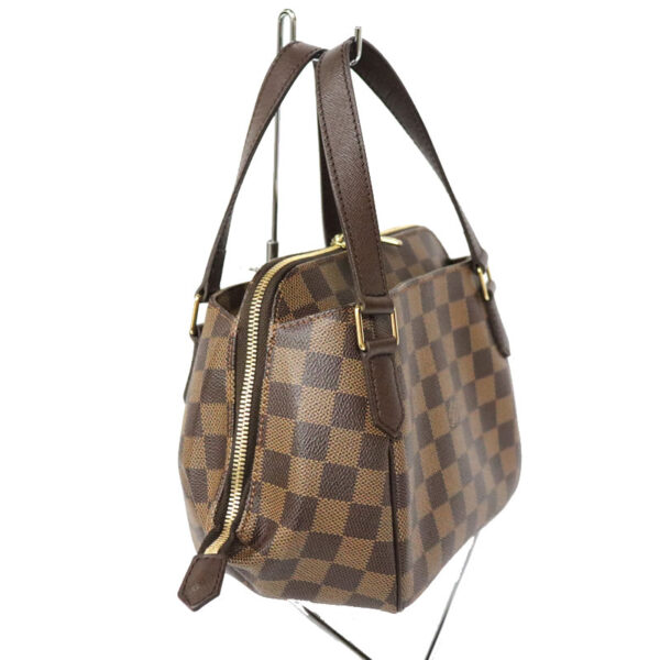 c22 4680 4 Louis Vuitton Belem PM Handbag Damier Canvas Brown