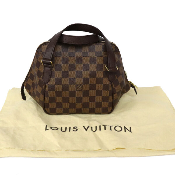 c22 4680 7 Louis Vuitton Belem PM Handbag Damier Canvas Brown