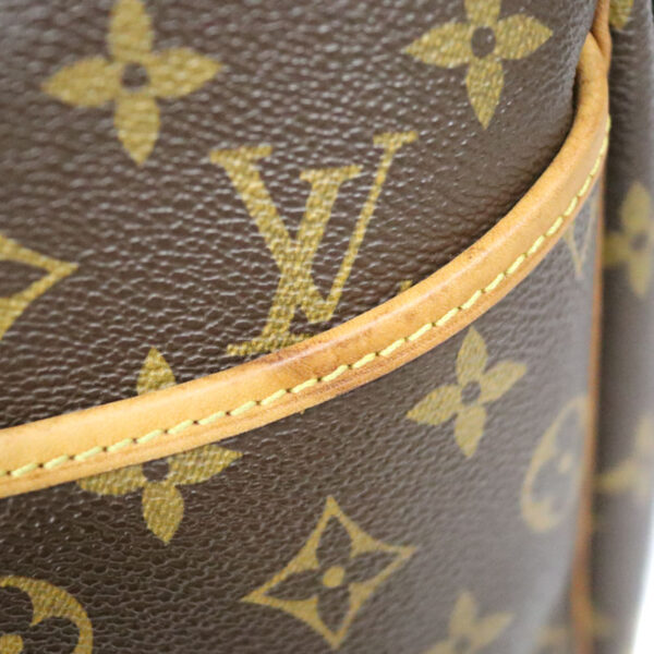 c22 4768 6 Louis Vuitton Deauville Handbag Monogram Brown