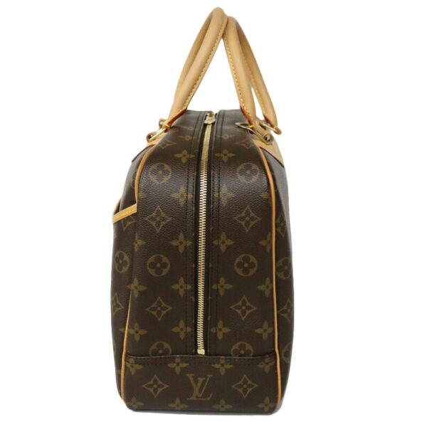 c22 477 2 Louis Vuitton Deauville Vanity Handbag Monogram Brown