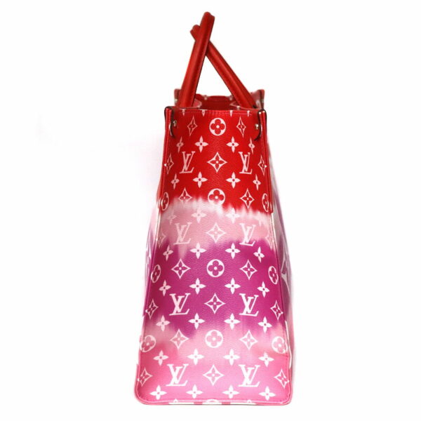 c22 4949 8 Louis Vuitton On the Go GM Tote Bag Monogram Escale Rouge