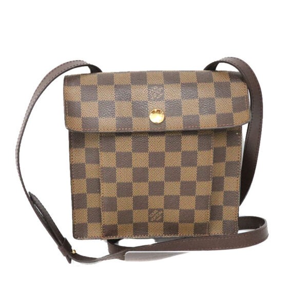 c22 5013 1 Louis Vuitton Pimlico Body Bag Damier Canvas Brown