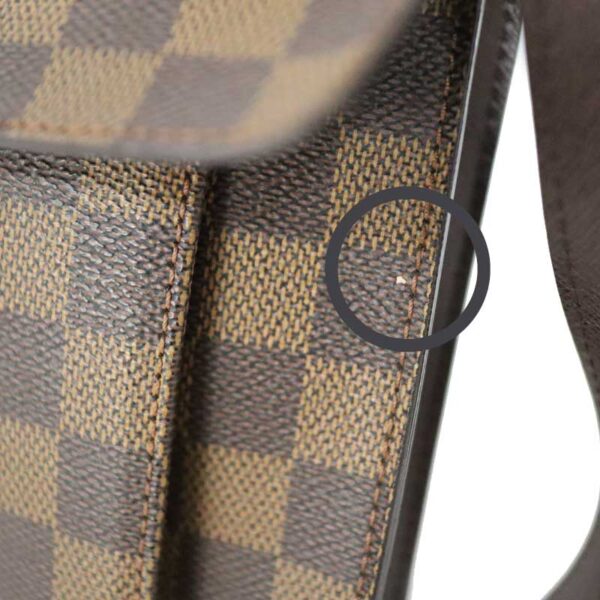 c22 5013 11 Louis Vuitton Pimlico Body Bag Damier Canvas Brown