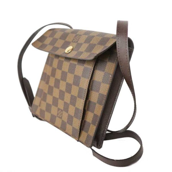 c22 5013 3 Louis Vuitton Pimlico Body Bag Damier Canvas Brown