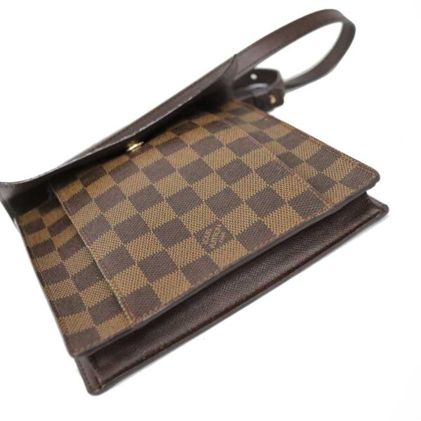 c22 5013 5 Louis Vuitton Pimlico Body Bag Damier Canvas Brown