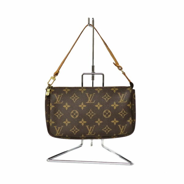 c22 5098 1 Louis Vuitton Pochette Accessories Pouch Monogram Canvas Brown