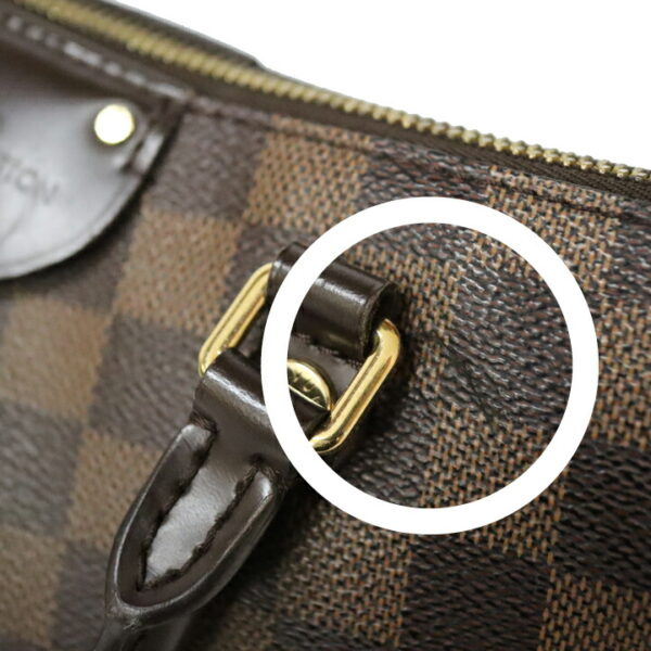 c22 514 10 Louis Vuitton Sienna PM Handbag Damier Canvas Brown