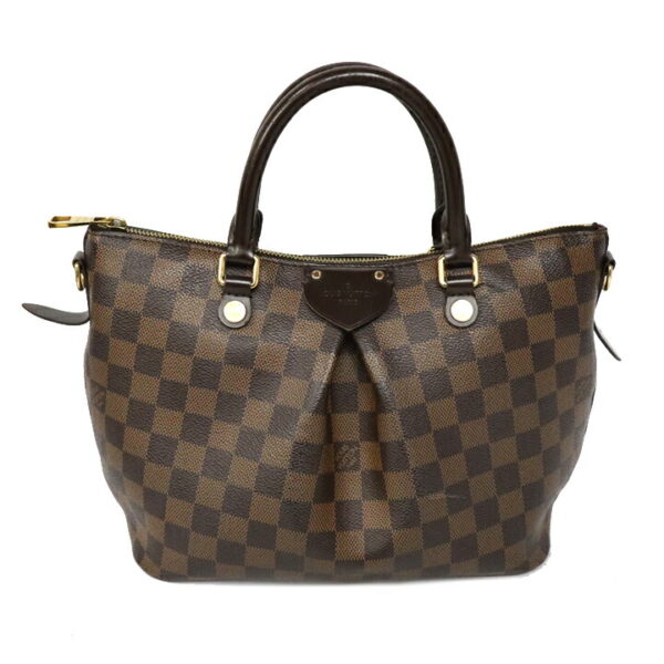 c22 514 4 Louis Vuitton Sienna PM Handbag Damier Canvas Brown